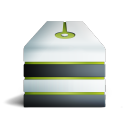server eteint vert icon